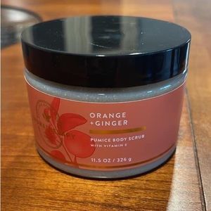 Body scrub orange ginger. Brand new never opened. Bath & Body works.